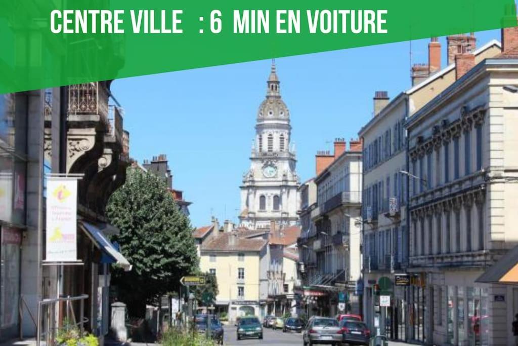 Spacieux - Proche-Gare - Parking Bourg-en-Bresse Exterior photo